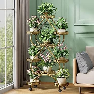 бүт койгуч: Гүлдөр үчүн текче, этажерка, Жаңы, Темир, Акылуу жеткирүү — 2