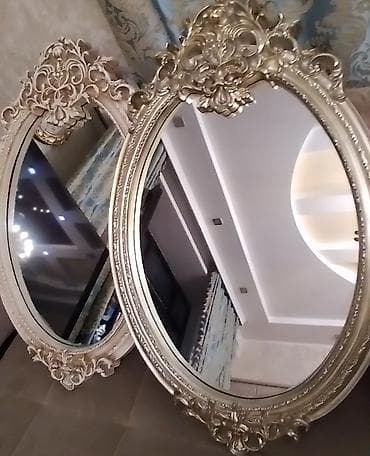 Декор жана интерьер: НОВЫЕ настенные зеркала, осталось две штуки, ( остатки с магазина) — 1