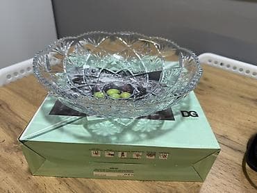 миск: Стеклянная салатница/фруктовница DG Glass - Материал: прозрачное — 2