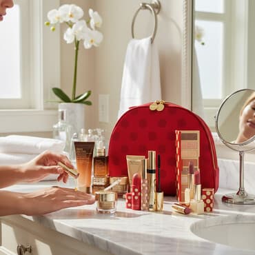 стельки с подогревом купить в бишкеке: Подарочный набор косметики Estée Lauder в красной косметичке с — 3