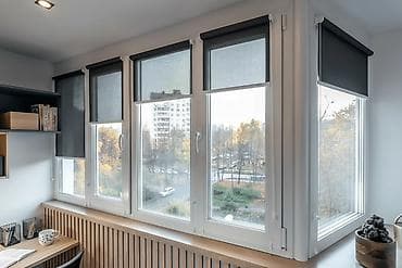 Пластиковые окна Профиль: белый, многокамерный, с прямыми линиями; at lalafo.kg Пластиковые окна Профиль: белый, многокамерный, с прямыми линиями;