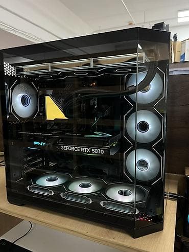 установка монитор: Компьютер, ОЗУ 32 ГБ, Игровой, Новый, NVIDIA GeForce RTX 5070, NVMe — 1