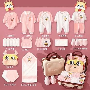 одежды для малышей: Комплект, цвет - Голубой — 3