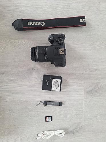 Продаю Зеркальную камеру Canon EOS 700D с объективом Canon EF‑S — 4