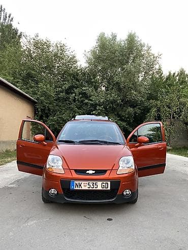 Унаа: Chevrolet Matiz: 2008 г., 1 л, Кол менен иштөөчү, Бензин, Хетчбек — 2