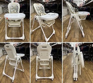 imperial baby: Детский стульчик для кормления Silver - Регулировки: по высоте — 3