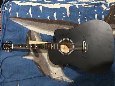 Гитары: Акустическая гитара Kamoer, форма корпуса Dreadnought с вырезом — 1