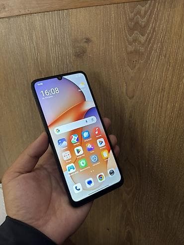 xiaomi poco: Poco C65, Б/у, 128 ГБ, цвет - Черный, 2 SIM — 2