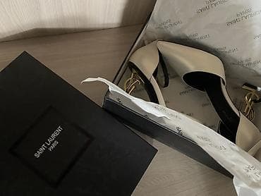 coach бишкек: Туфли, 39, Yves Saint Laurent, Жаңы, түсү - Саргыч боз — 3