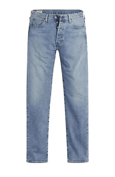 levis 751: Мужские джинсы Levi’s 501 Original, светло‑голубой деним. Размер 34/34 — 2