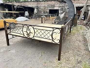 угольные брекеты: Тапчан 3 x 2 x 1 м, Металл — 5