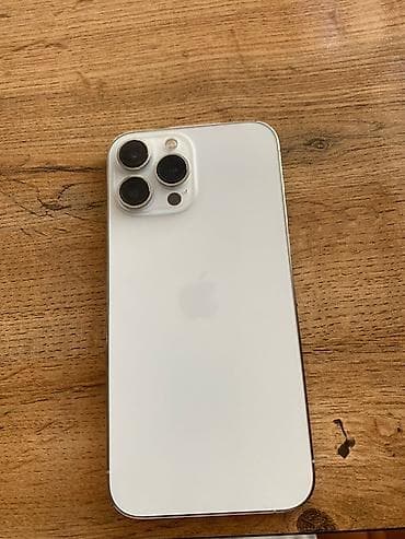 IPhone 13 Pro Max, Б/у, 512 ГБ, Белый, Чехол, 78 %