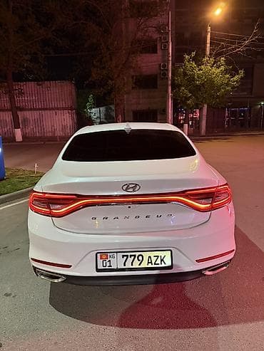 Hyundai Grandeur: 2017 г., 3 л, Автомат, Газ, Седан — 4
