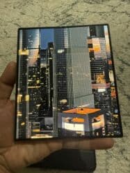 самсунг z fold 4: Samsung Galaxy Z Fold 6, Колдонулган, 256 ГБ, түсү - Күмүш, 2 SIM, eSIM — 5