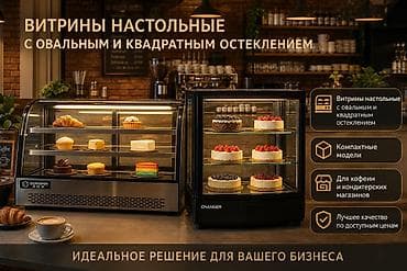 витрины ош: Для напитков, Для молочных продуктов, Кондитерские, Китай, Новый — 1