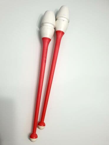 Спорт үчүн башка товарлар: Булавы Chacott 41см темно -розовые. Пользовались всего три раза — 1