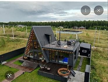 сдаю однокомнатную квартиру без посредников: Каркасные дома в стиле A‑frame и барнхаус — проектирование и — 6