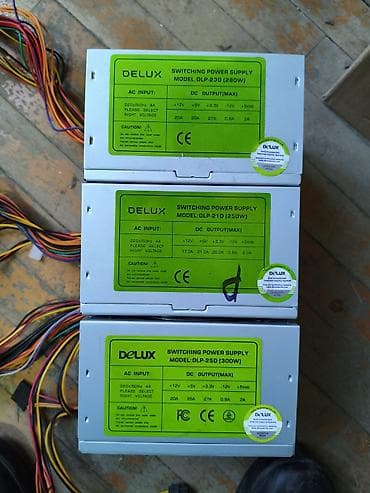 8 pin: Блок питания, Delux — 1