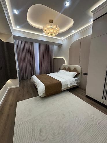 seven development: Студия, 49 м², Асанбай мкр Элитка, 13 этаж, Дизайнерский ремонт — 5