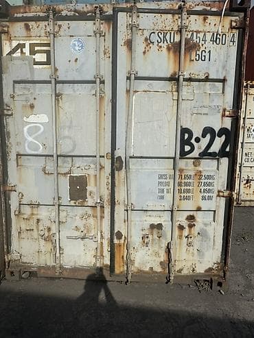 контейнер 12 метровый: Морской контейнер 45футов (стандартный, dry van). Характеристики: - — 5