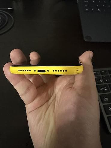 iphone replika: IPhone Xr, Б/у, 64 ГБ, Желтый, Чехол — 4