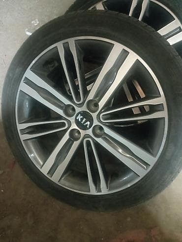 mercedes c300: Колеса в сборе 195 / 55 / R 16, Лето, Б/у, Комплект, Легковые, Литые, отверстий - 4 — 1