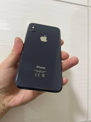 IPhone X, 64 ГБ, Space Gray, 100 %