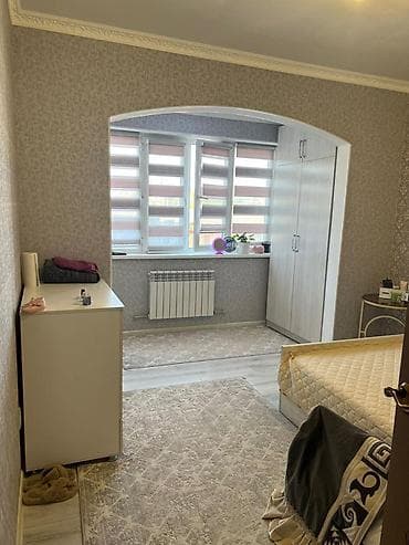 квартиру в бишкекке: 2 комнаты, 67 м², 106 серия улучшенная, 1 этаж, Евроремонт — 4