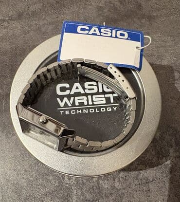 Сумкалар: Классикалык сааттар саат, Casio, Латунь, Жапония, Суу өткөрбөөчү, Асыл нуска, Аялдарга, Колдонулган — 4