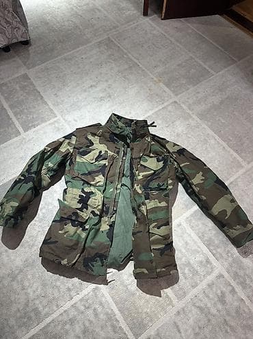 Куртка полевой утеплённой системы в камуфляже Woodland (Coat, Cold