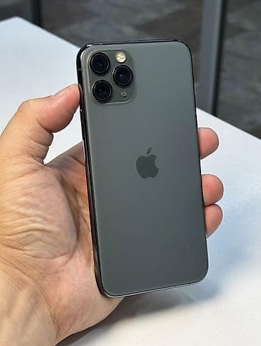 IPhone 11 Pro, Б/у, 256 ГБ, Matte Midnight Green, 71 %