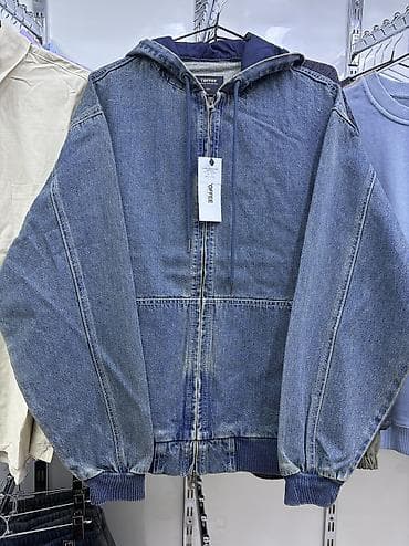 VINTAGE WASHED DENIM HOOD ZIP-UP😍 Тот самый зип-худи, который станет — 1