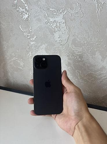 IPhone 15, Б/у, 128 ГБ, Черный, 85 % — 2