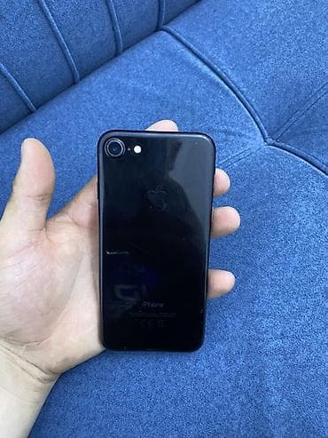 apple 12: IPhone 7, Б/у, 128 ГБ, Черный, Чехол, 12 % — 3