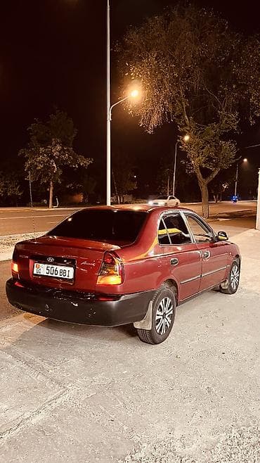 Транспорт: Hyundai Accent: 2006 г., 1.5 л, Механика, Бензин, Седан — 8