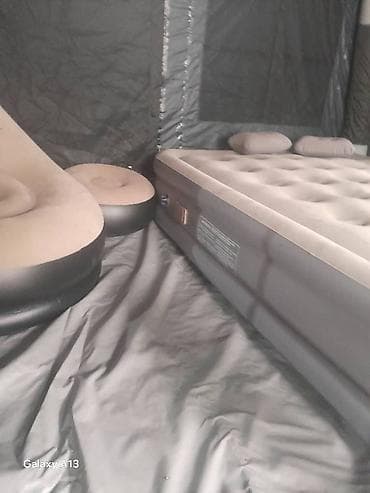 детский велик трехколесный: Большая кемпинговая палатка с мебелью и спальными местами - — 2