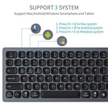 bluetooth клавиатура: Клавиатура — 9
