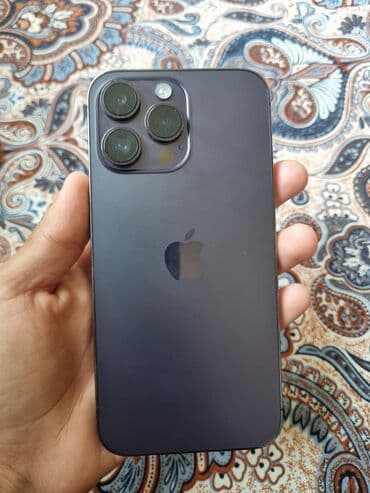 покупка принтеров: IPhone 14 Pro Max, Б/у, 256 ГБ, Deep Purple, 86 % — 3