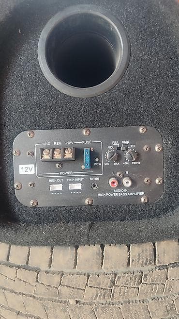 Скупка катализаторов: Автомобильный сабвуфер в корпусе-«трубе» JZX с встроенным усилителем — 1