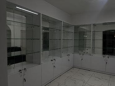 Витрина Для косметики, С подсветкой, 215 см * 120 см * 30 см, Новый
