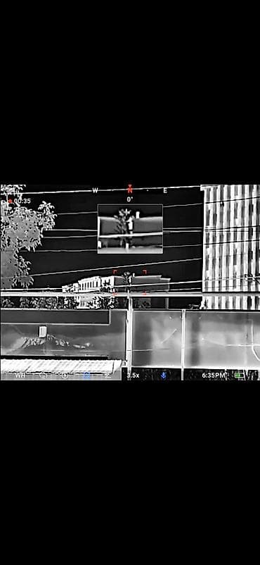 Градусниктер, тепловизорлор: Тепловизор монокуляр CONOTECH Lipot 335LRF тепловизионный монокуляр с — 7