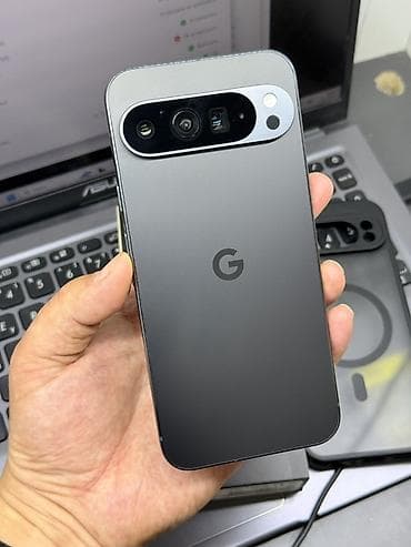 Google Pixel 9 Pro XL, Б/у, 256 ГБ, цвет - Черный, 1 SIM, eSIM