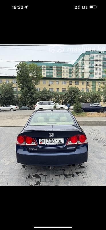 лобовой стекло фит: Honda Civic: 2008 г., 1.3 л, Автомат, Гибрид, Седан — 6