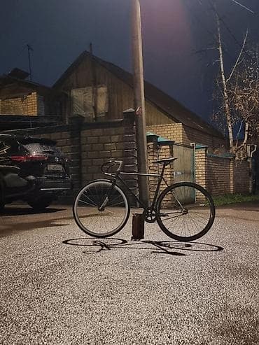 tsunami fixed gear: Городской фикс/синглспид велосипед - Рама: стальная, классическая — 3
