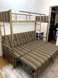 кровать двухспальная бу: Прямой диван, Б/у, Трехместный — 6