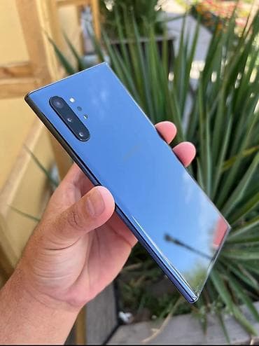 телефон google pixel 6: Samsung Note 10 Plus, Б/у, 512 ГБ, цвет - Синий, 1 SIM — 1