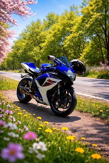 Спортбайк Suzuki, 600 куб. см, Бензин, Взрослый, Б/у