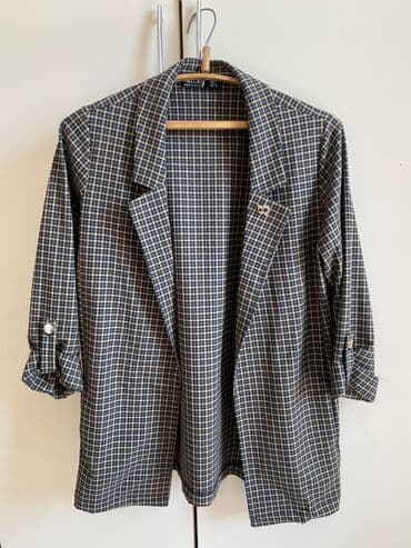 Костюмы: Пиджак женский отличного качества одевали пару раз без подклада — 1