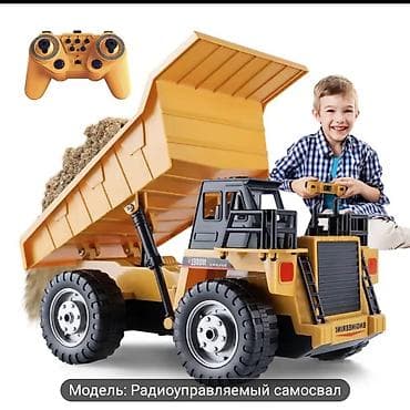 Радиоуправляемый самосвал — функциональная игрушечная спецтехника для
