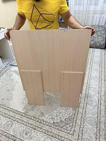 Декор и интерьер: Зеркало настенное/напольное без рамки. - Размер: примерно 80×80 см — 5